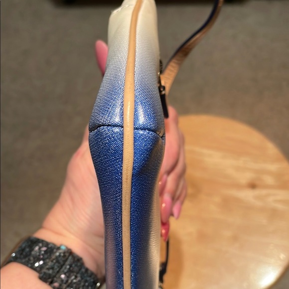 COACH Leather Wristlet Clutch